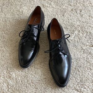 CELINE Derby Shoes, black, size EU 37.5 or US 7.5